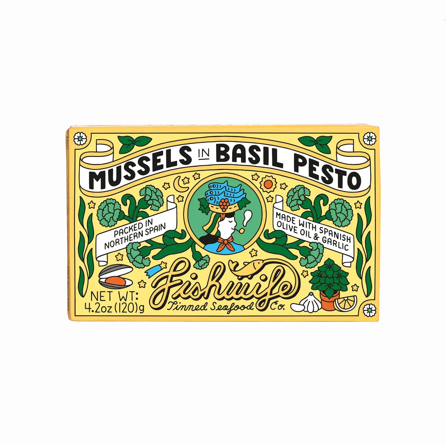 Mussles in Basil Pesto
