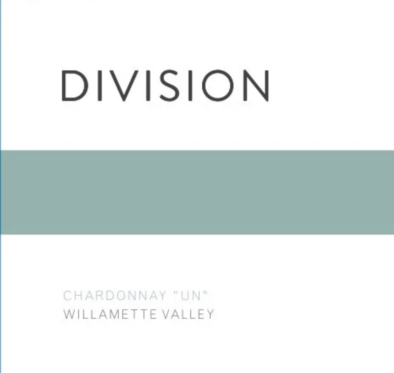 2024 Division Chardonnay Un