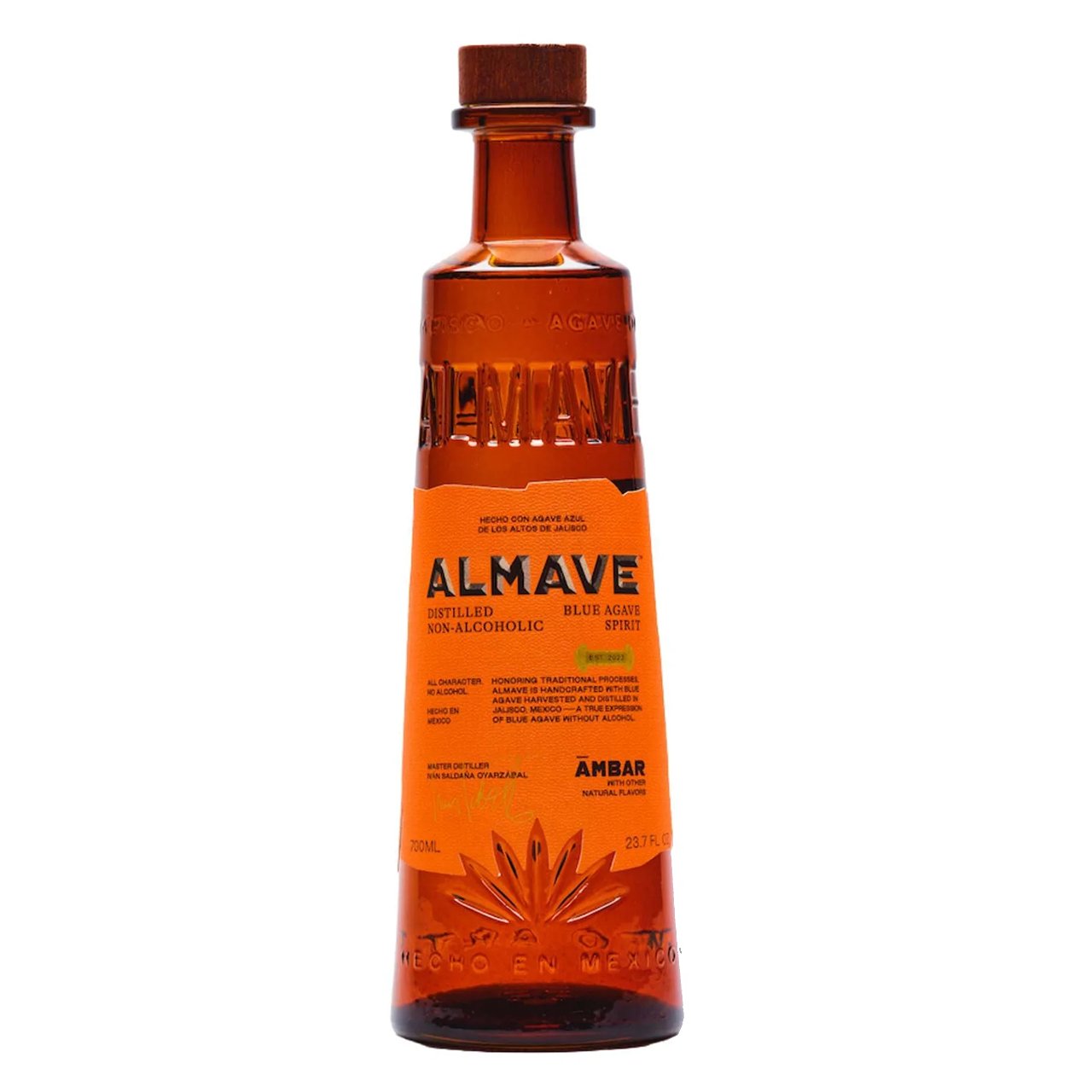 Almave Ambar- Non Alcoholic Tequila - 700ml
