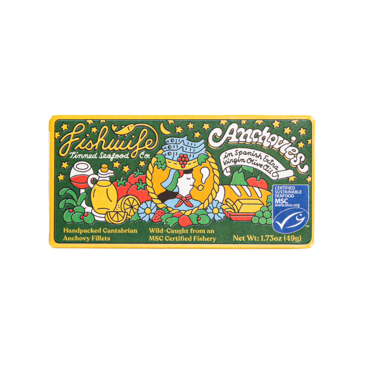 Anchovies in Spanish Extra Virgin Olive Oil