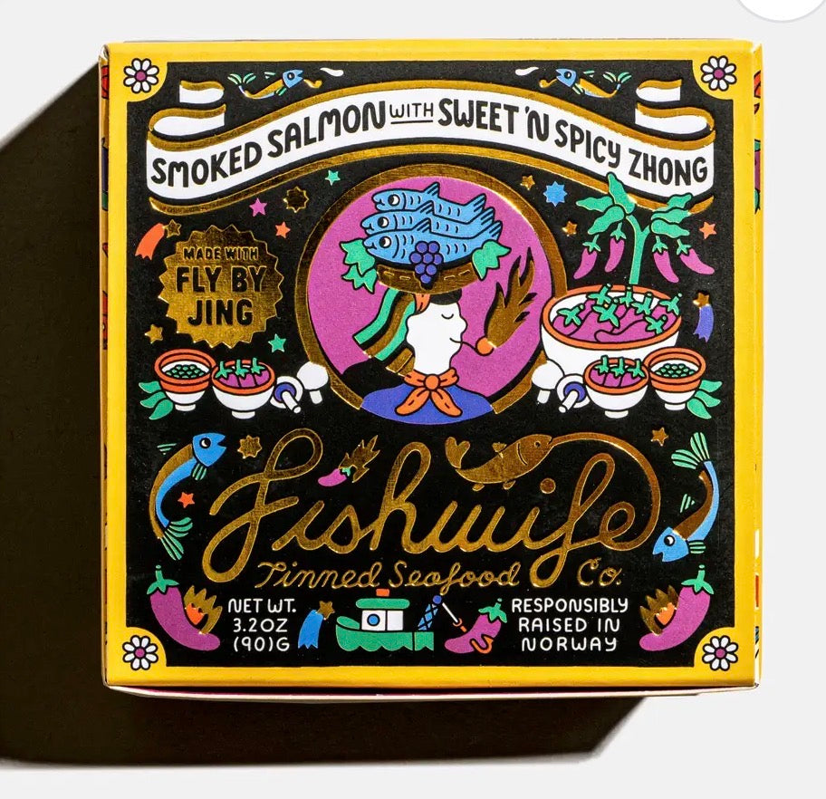 Fishwife Smoked Salmon with Sweet & Spicy Zhong