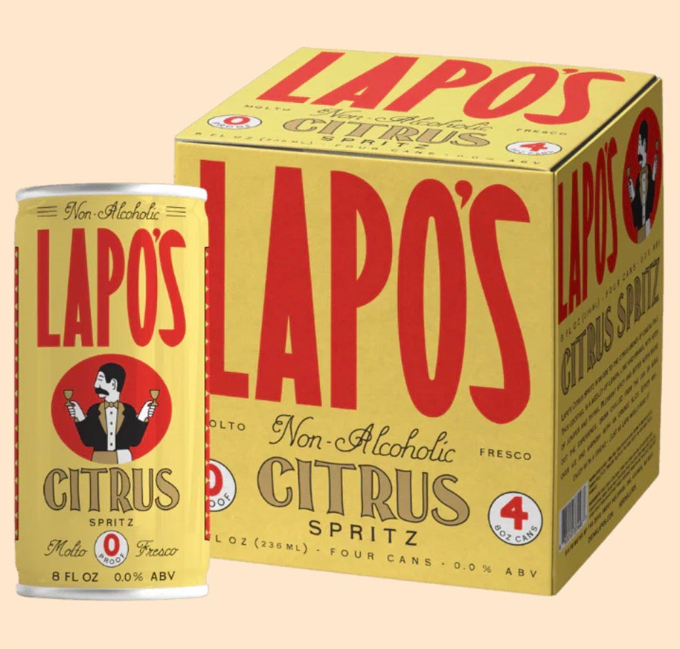Lapos Non Alc Citrus Spritz Can -ea
