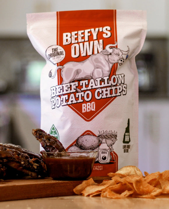 Beefy’s Own Tallow Chips BBQ
