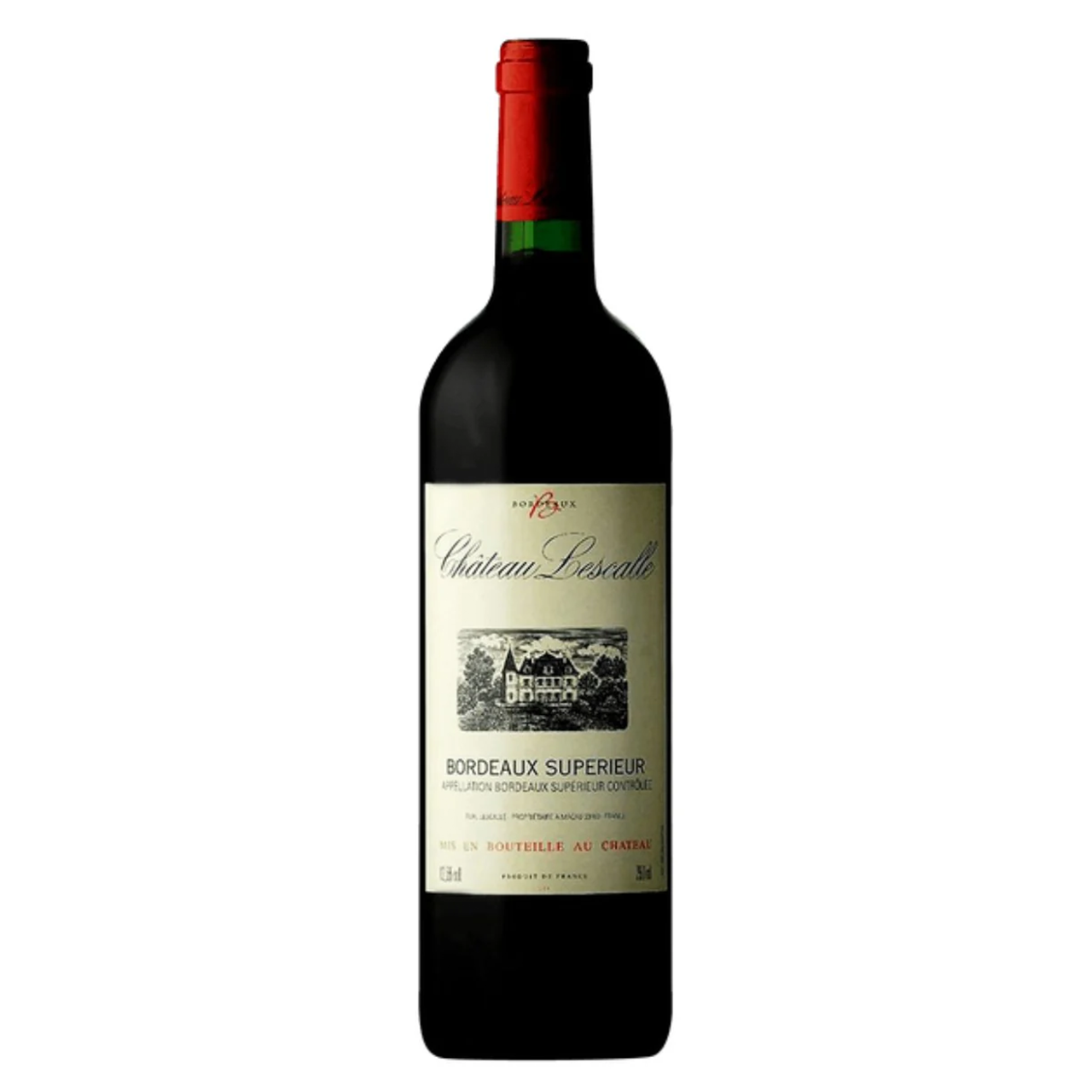2019 Chateau Lescalle Bordeaux Superior - Merlot/Cabernet Sauvignon 750ml