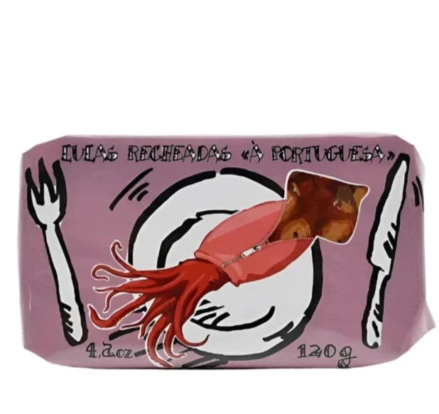 Cantara Creative Stuffed Squid Portuguese Style