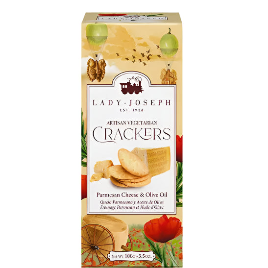 Lady Joseph Parmesan Cheese + Olive Oil Crackers