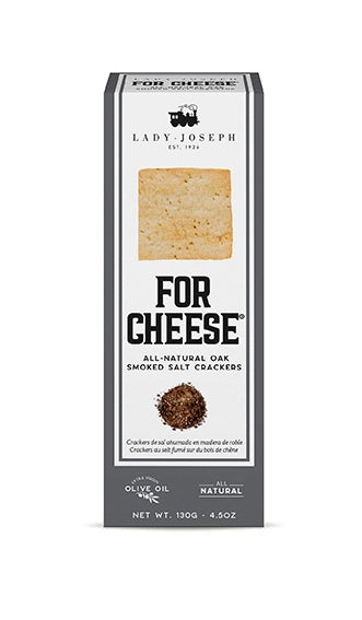 Lady Joseph For Cheese Oak Smoked Salt Crackers