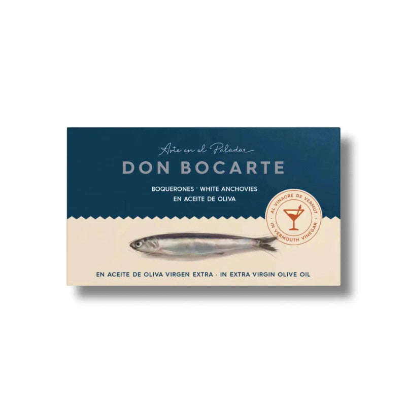 Don Bocarte White Cantabrian Anchovies Marinated in Vermouth