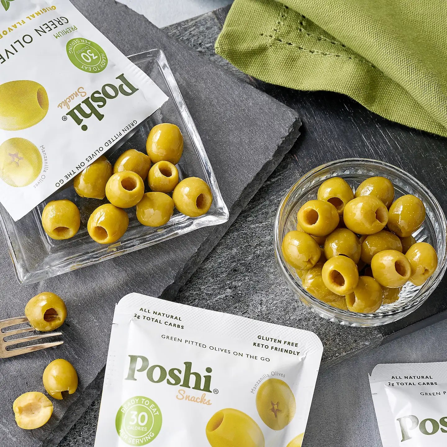 Poshi Olives - Premium Green Olives