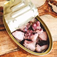 Octopus in Olive Oil 4oz tin
