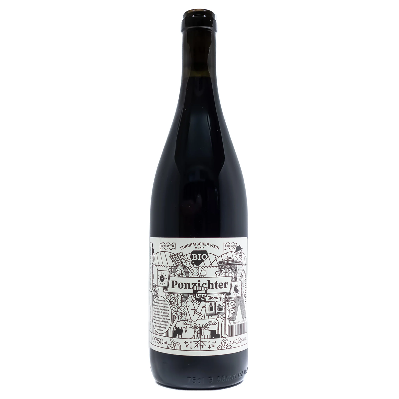 Solera Weninger 'Ponzichter' European Red Wine - Pinot Noir/Zweigelt 750ml