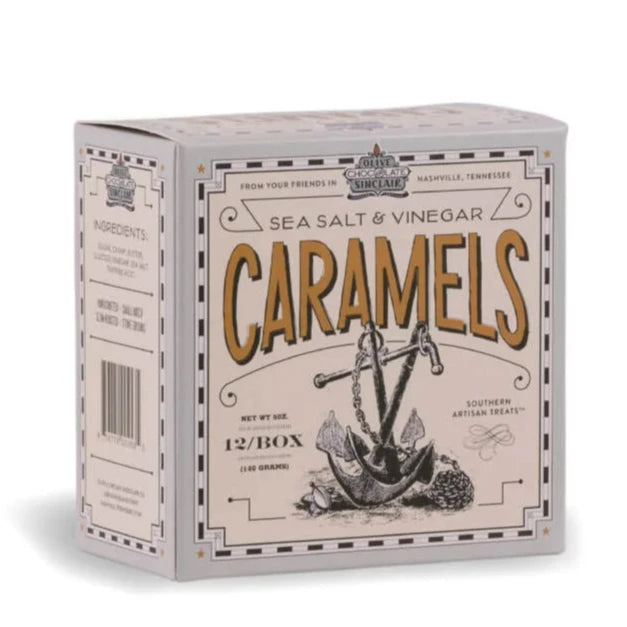 Duck Fat Caramels - Salt and Vinegar