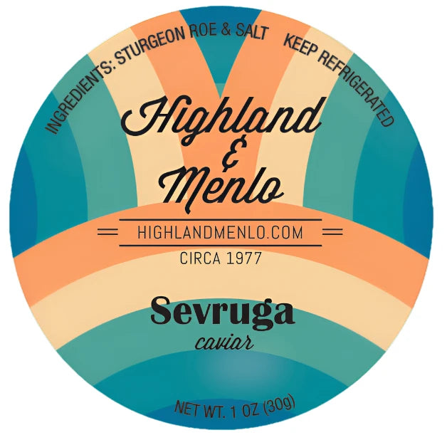Highland & Menlo - Sevruga Caviar