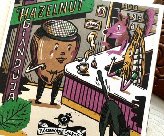 Rozsavolgyi Gianduja Hazlenut & Chocolate