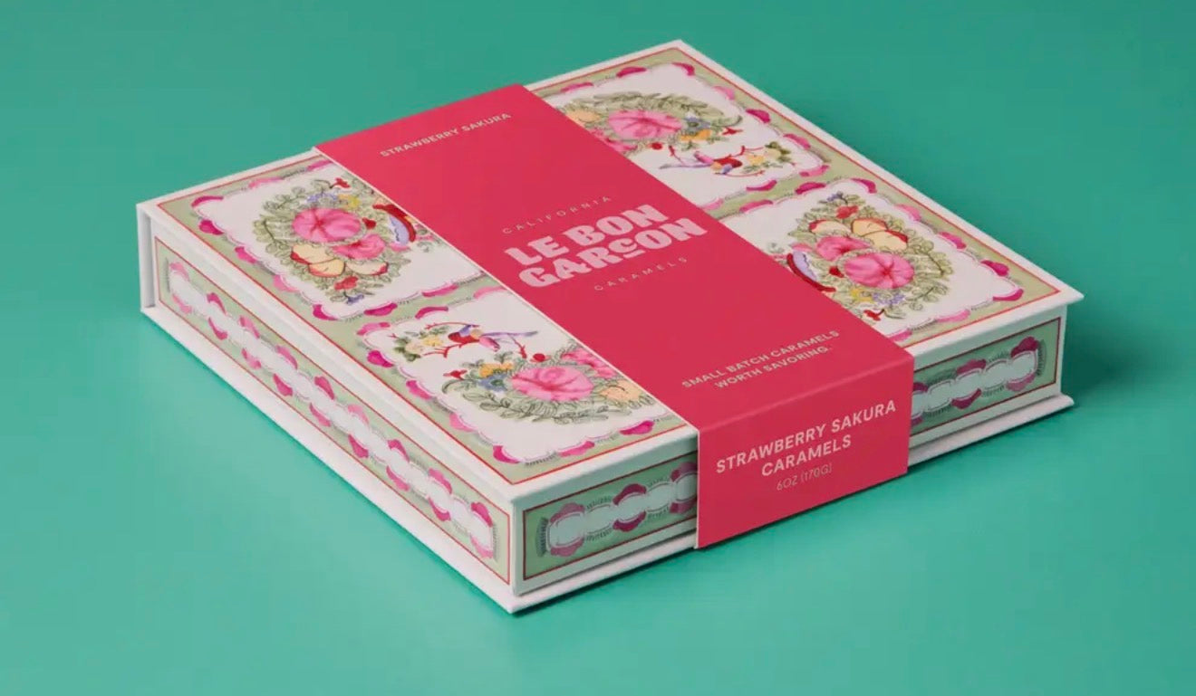 Le Bon Garcon Caramels Strawberry Sakura