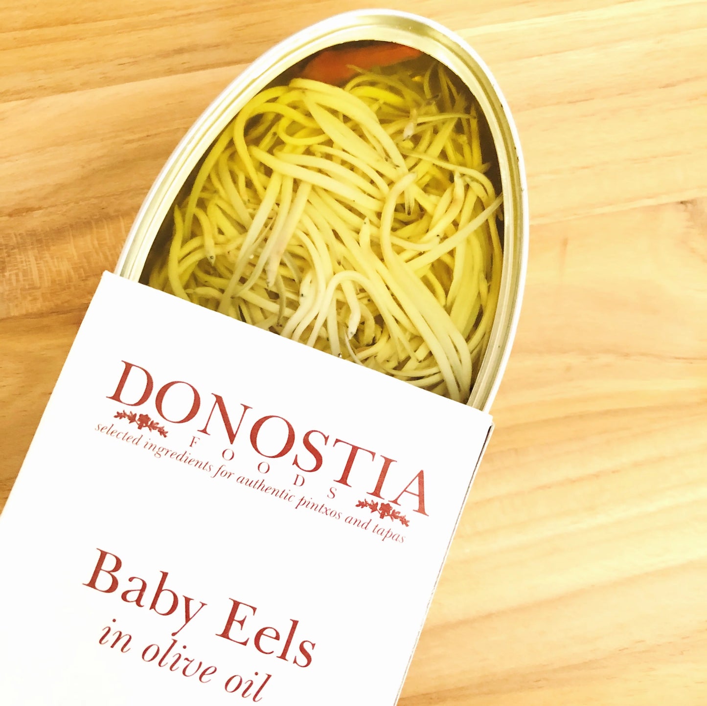 Baby Eels in Olive Oil (Angulas) 4oz tin