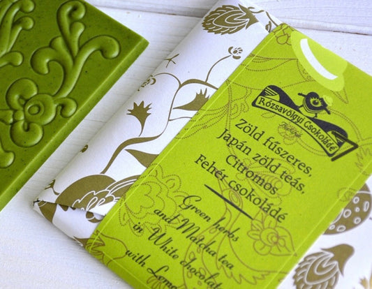 Rozsavolgyi Csokolade Matcha White Chocolate