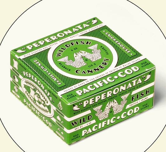 Wild fish Cannery Pacific Cod Peperonata