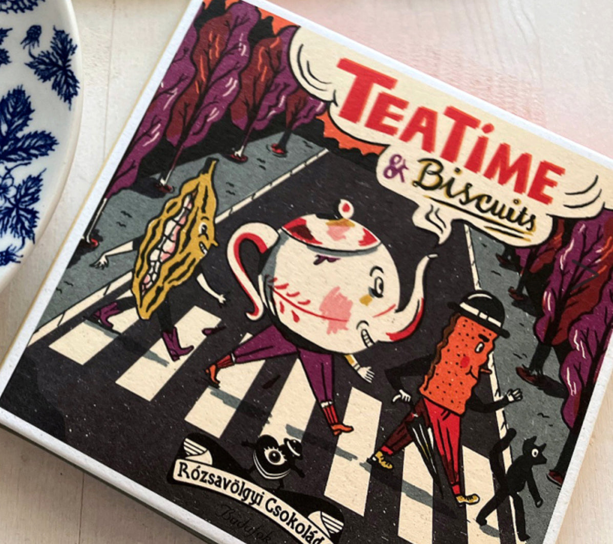 Rozsavolgyi Csokolade Teatime & Biscuits White Chocolate