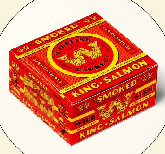 Wild fish Cannery Smoked King Salmon