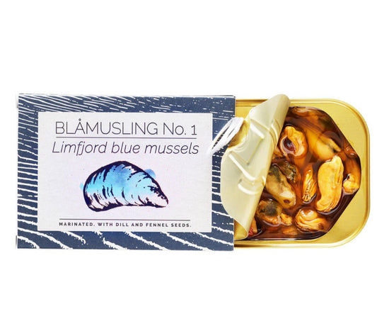 Fangst Faroe Island Blamusling No.1 Limfjord Blue Mussels 110g