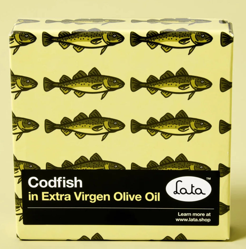 Lata Codfish in EVOO