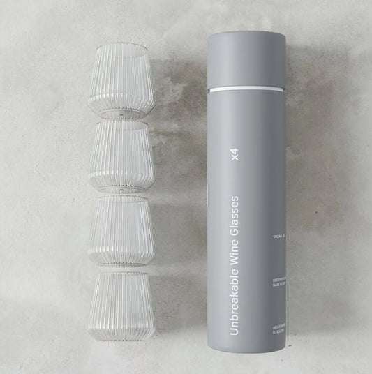 DJUCE UNBREAKABLE GLASS 4 pk