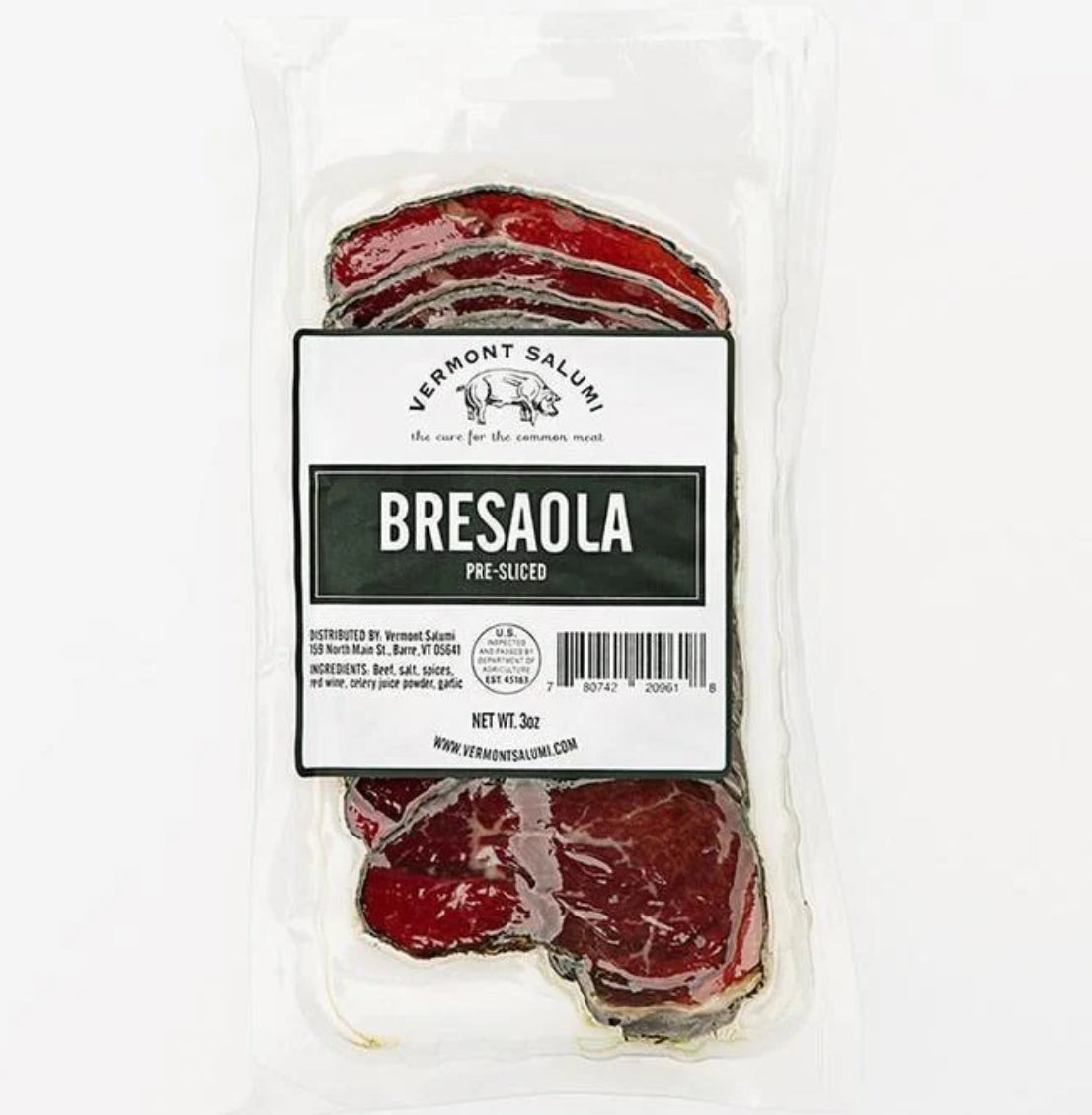 Vermont salumi bresaola