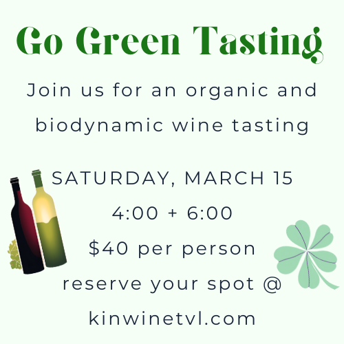 Go Green Tasting