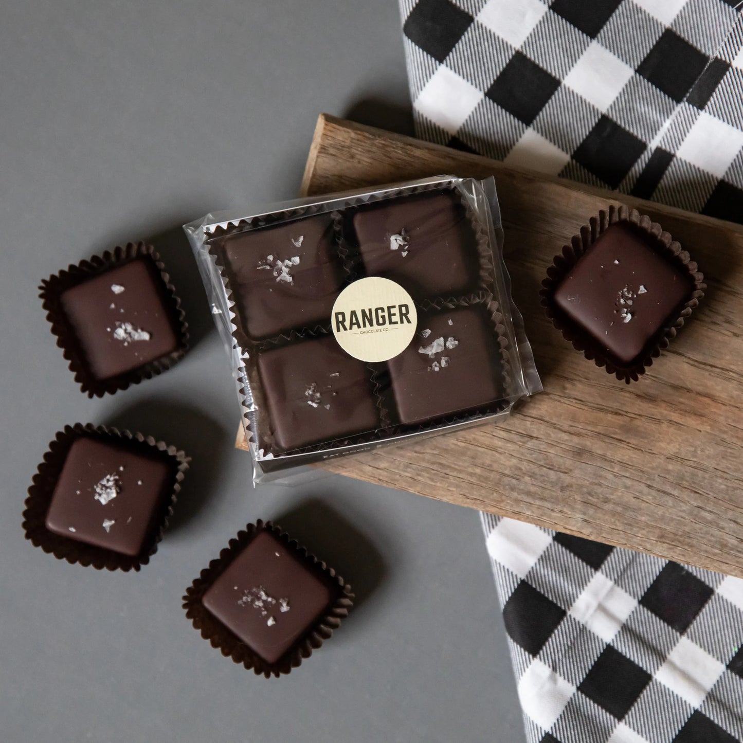 Dark Chocolate Salted Caramel - 4 Pack