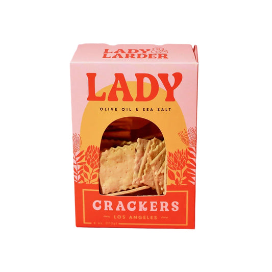 Lady & Larder Olive Oil & Sea Salt Crackers